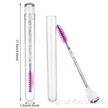 Glitter Eyelash Brush Bulk with Tube